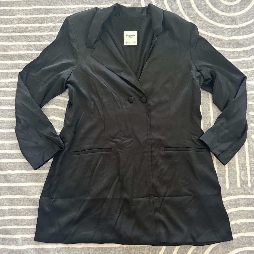 Black Silk Jacket lookalike Dress